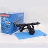 Wheel Roller 3-Wheel Triangular Ab Roller Fitness Equipment Heavy Duty