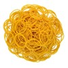 Rbenxia 1000pcs Rubber Bands, Yellow Bank Paper Bills Money Dollars