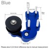 Windance Adjuster Chain Tensioner for Motorcycle Chopper ATV (Blue)