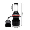 Kit 2 Focos Led Modelo 9007 Luz Blanca De 4
