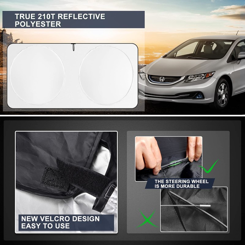 Sunshade for Honda CRV 2017-2022 Sun Shade Fit HR-V CR-V