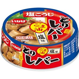 Inaba Foods Chicken Lever, Sesame Oil, Salty, 2.3 oz (65 g) x 8 Packs