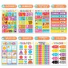 Colorful Educational Posters | Set of 16 | Classroom Supplies