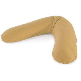 Replacement Cover For The Original Theraline Pregnancy And Nursing Pillow, 100% Cotton. Bamboo Collection amber