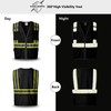 SKSafety Chaleco de seguridad reflectante de alta visibilidad, cumple con