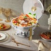 LinTimes Chafing Dish for Buffet Set of 2, 5QT Stainless
