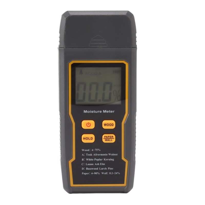 Moisture Detector Multifunctional 4 Modes Digital Moisture Meter with LCD