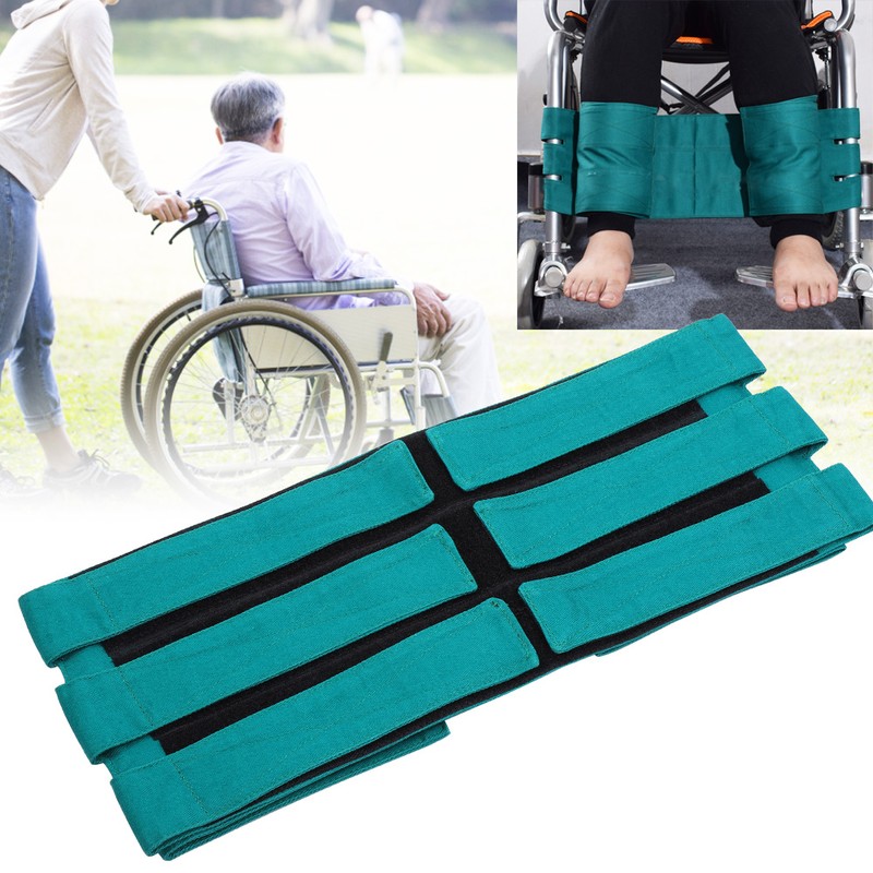 Adjustable Leg Body Fixation Strap Wheelchair Strap Safety Belt for