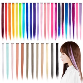 Classe One Touch Mesh Extensions, Set of 6, Solid Color, Gradient, Easy to Install, Gold B