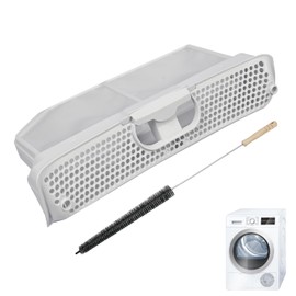 Promrmr 00752387 Dryer Lint Screen Filter Assembly Compatible with Bosch Dryers Replace AP5984732 00753637 752387 753637 Dryer Lint Fluff Filter