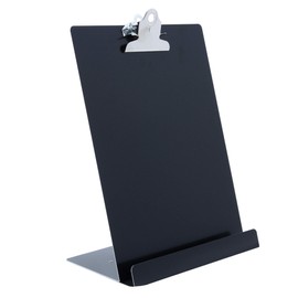Saunders Black Free Standing Clipboard and Tablet Stand - Fits 8.5 x 11 inch Letter Size Documents and Devices - Ideal for Home, Office, and Business Use (22521)