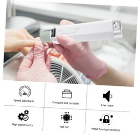 SAFIGLE Electric Nail Drill Tool for Manicure and Pedicure Portable Nail File with Lightweight Design for Easy Operation