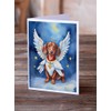 Caroline's Treasures Dachshund My Angel Greeting Cards Pack of 8