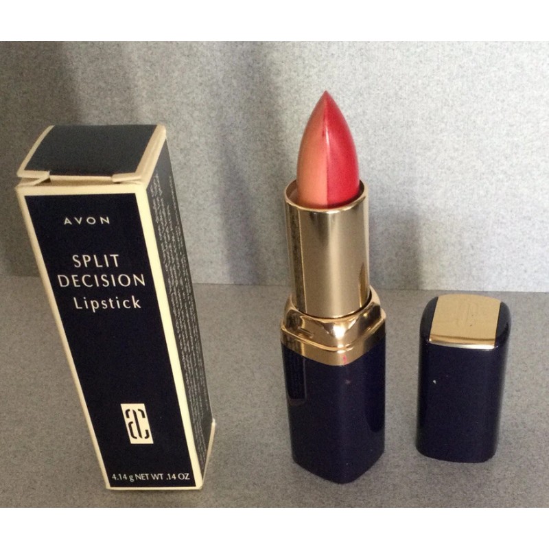 Avon 2x AVON Split Decision Lipstick in RADIANT RUBY -