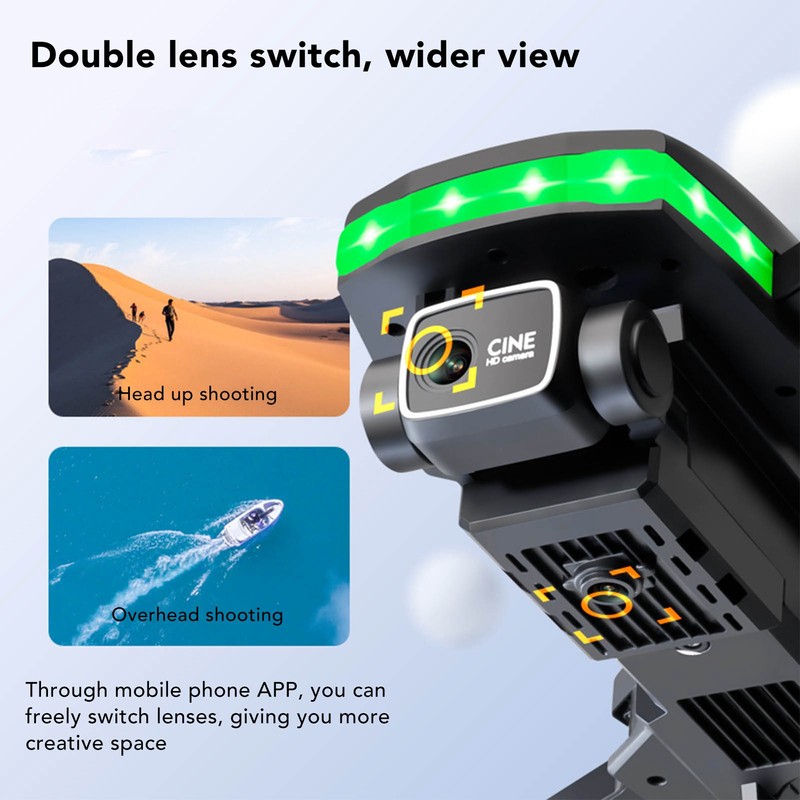 S162 RC Drone Obstacle Avoidance WIFI Drone Remote Control Quadcopter