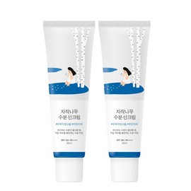 ROUND LAB Birch Moisturizing Sunscreen SPF 50+ PA++++, Value Set (50ml x 2)