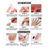 Generic Press on Nails short Fake Nails Glitter Nails Square
