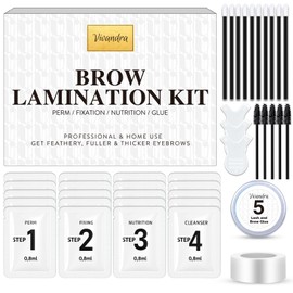 Eyebrow Lifting Set, 5 Pack Brow Lifting Set for Home DIY, Instant Salon Effect for Fuller, Thicker 3D Eyebrows, Easy to Use & Long Lasting Result