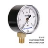 MEASUREMAN Diaphragm Type Capsule Low Pressure Gauge, 2-1/2" Dial, 1/4"