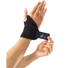 Esaaki Wrist Support, Wrist Support, Thumb Belt Hole, Hand to Wrist Support for Disorder Treatment, Prevention, Heat Retention and Rejuvenation, Tendonitis, Carpal Tunnel Syndrome