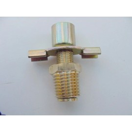 Jurassic Classic Auto Parts 65-97 Fits Ford Radiator Petcock Drain Valve 1/4" NPT with Outlet Fitting