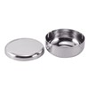 Stainless Steel Rice Bowl with Lids Multipurpose Single Layer Mixing