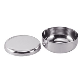 Stainless Steel Rice Bowl with Lids Multipurpose Single Layer Mixing Bowl for Home Kitchen Small 10x4cm Ideal for Serving Cooking and Storage with Secure Lids for Everyday Use