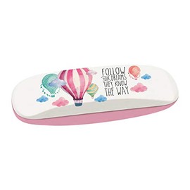 Legami MSBM0060 Hard Shell Glasses/Pen Case, Metal, 1 pounds, Follow Your Dreams