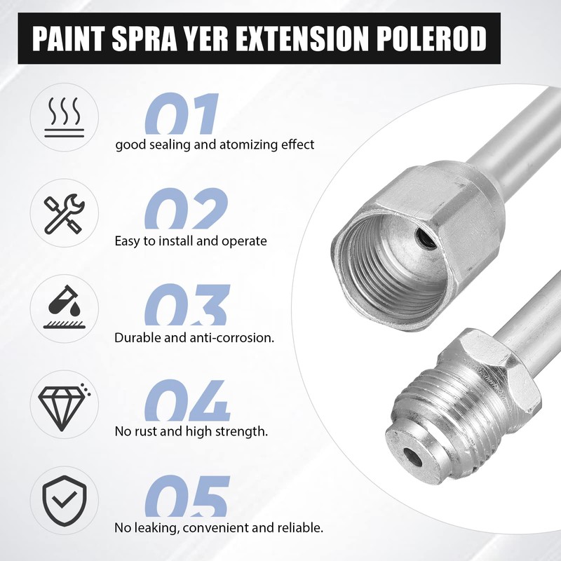 16 Pieces Paint Sprayer Hose Set, Airless Paint Sprayer Hose