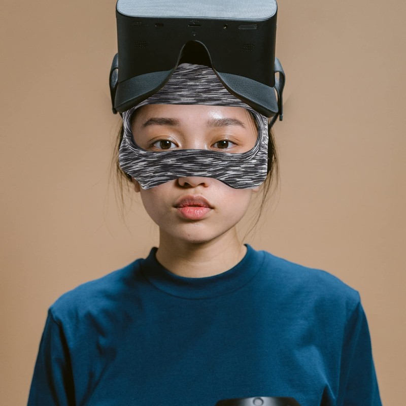 Gatuida Vr Eye Mask Cover Sweat Band Washable Elastic Eye