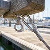 Heavy Duty 316 Stainless Steel Shoulder Eye Bolts 4 Pack,