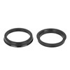 X AUTOHAUX Plastic Wheel Hub Centring Rings for Wheel Hub