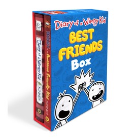 Diary of a Wimpy Kid Best Friends: 2-Book Hardcover Gift Set: Diary of a Wimpy Kid and Diary of an Awesome Friendly Kid