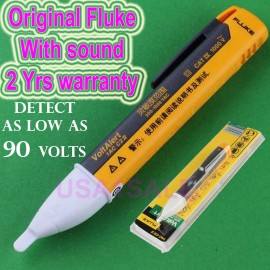 Fluke 1AC II VoltAlert Non-Contact Voltage Detector Pen Tester W/sound 200~1000v