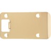 Round Corner Extended Lip Strike Plate, 2-1/4" x 4", (4-1/2"