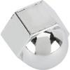 Speedway Motors Chrome Acorn Nut Covers for Flathead Intake Manifold,