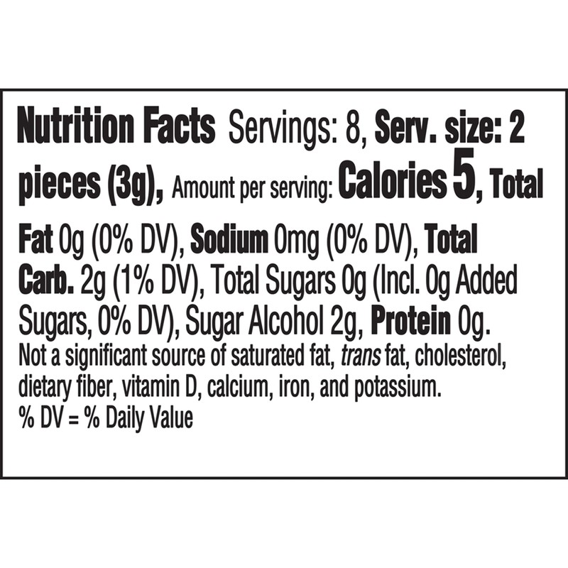 Dentyne Fire Spicy Cinnamon Sugar-Free Chewing Gum, Pack of 9
