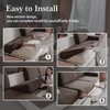 OHSIO Couch Cushion Covers for Sectional Sofa, Stretch Soft Sofa