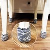 WarmHut Chair Leg Socks, 16pcs Table Furniture Leg Feet Tips