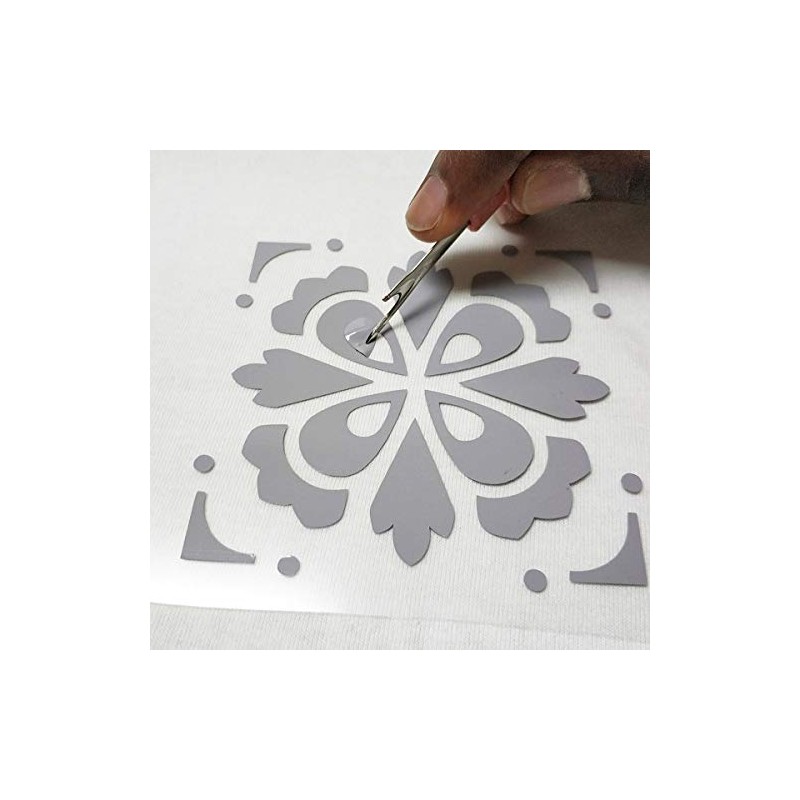 Guangyintong Heat Transfer Vinyl HTV Rolls, 12" x 8ft Iron