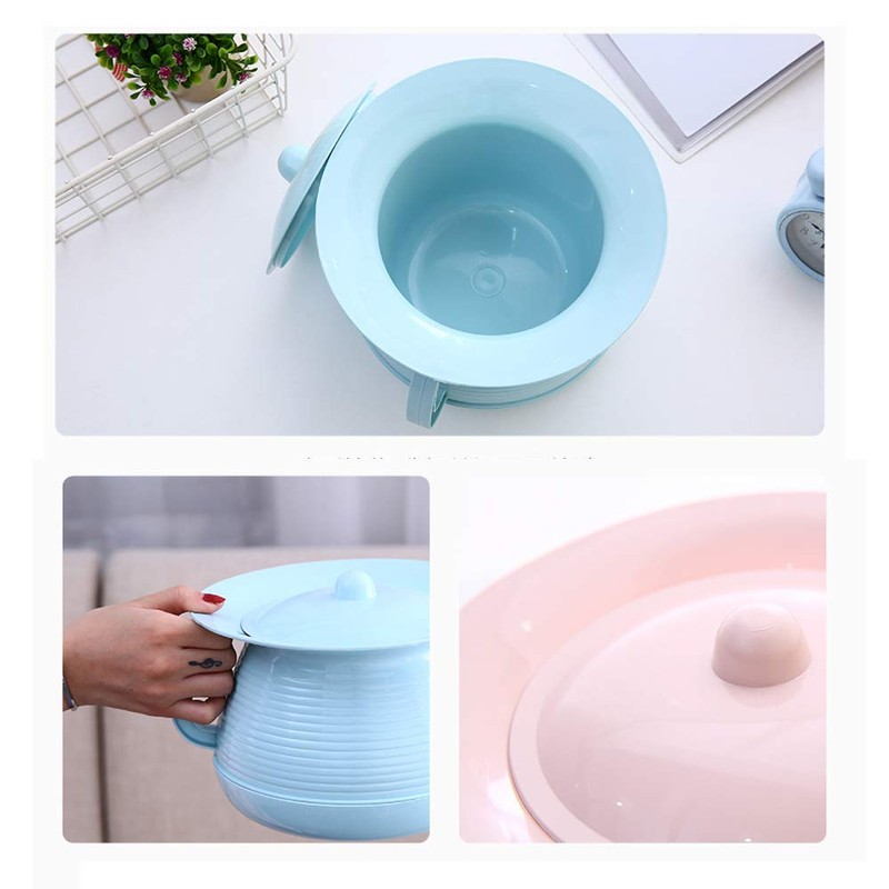 OOCOME Chamber Pot Bedpan Urinal Bottle Urine Pots Potty Pee