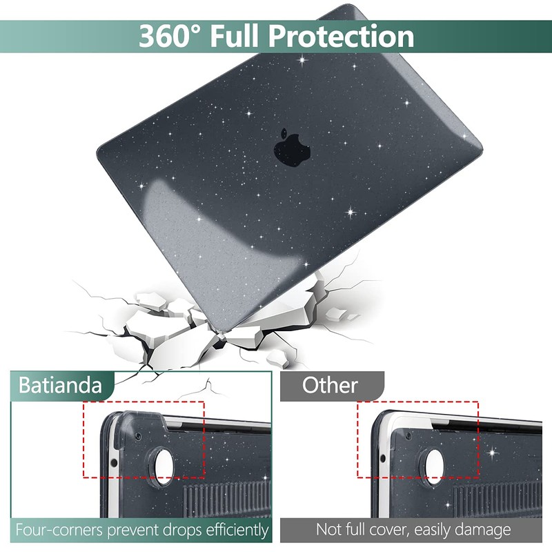 Batianda for New MacBook Pro 13 Case 2022 2020 A2338