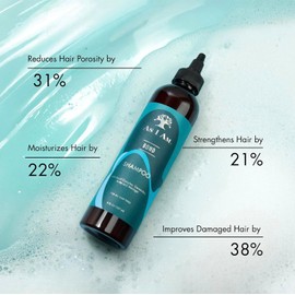 As I Am Champú Bond Repair - 8 Oz - Con Moringa Amla Y Ceramidas - Tratamiento Reparador Para Cabello Dañado
