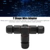 2 Pcs Tee Wire Connectors IP68 Waterproof 2 Pin 3