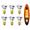 Lava Lamp Bulb 40 Watt, 6 Pack R39 R12 Reflector