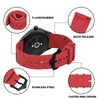 BISONSTRAP FKM Watch Strap, Diving Rubber Strap for Men, Quick