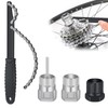 Cassette Removal Tool, Bike Cassette Removal Tool with Chain Whip