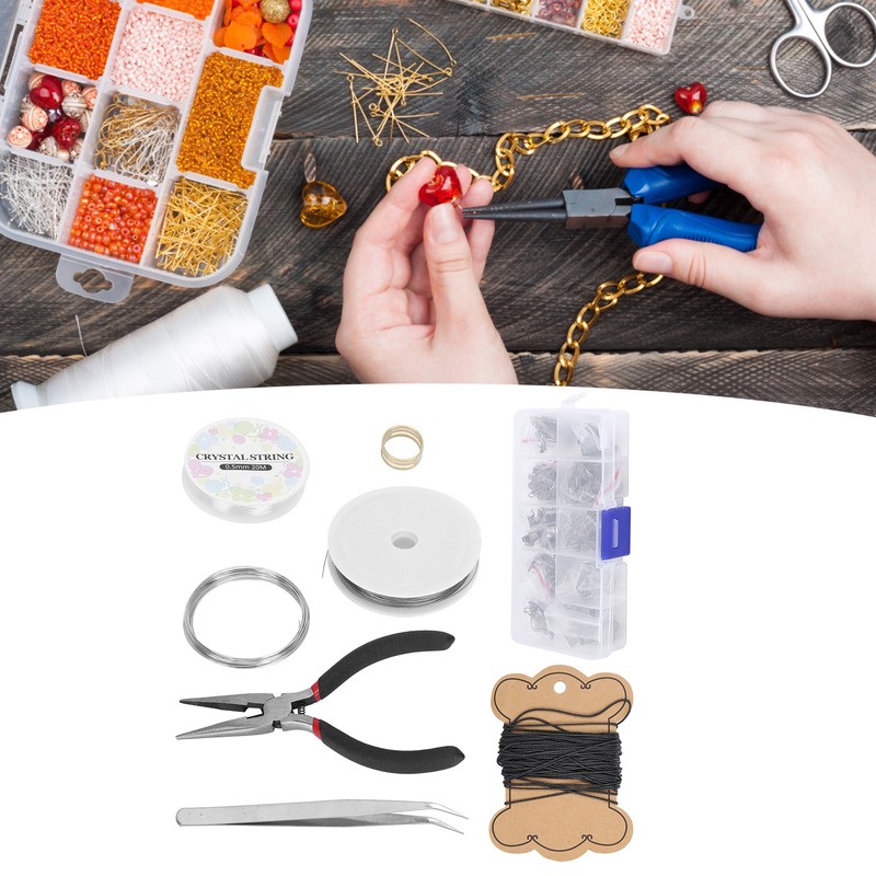 Jewelry Making Tool Kit Earring Crafts DIY Lobster Clasp Wax