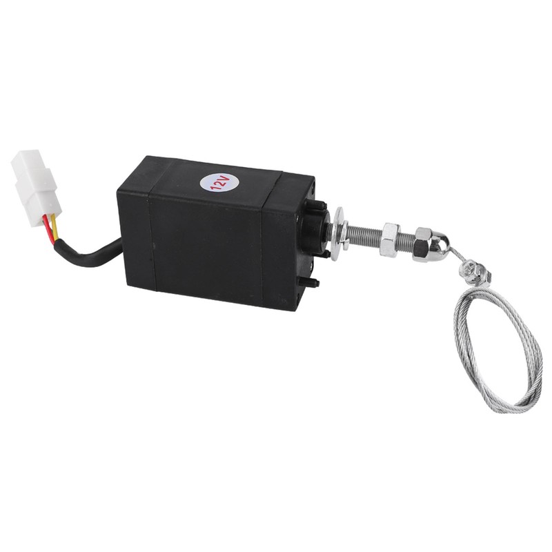 DC 12/24V Diesel Engine Flame Out Device Engine Stop Solenoid