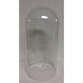 Anbcollectibles Glass Doll Dome - 5.5" X 11" (Transparent)